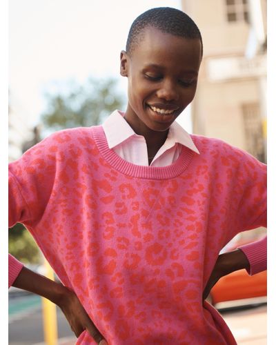 Leopard print shop jumpers