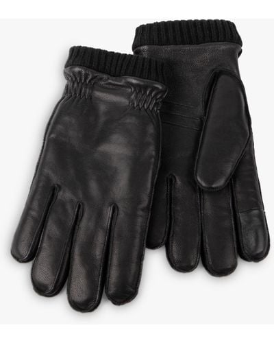 Totes Leather Gloves - Black