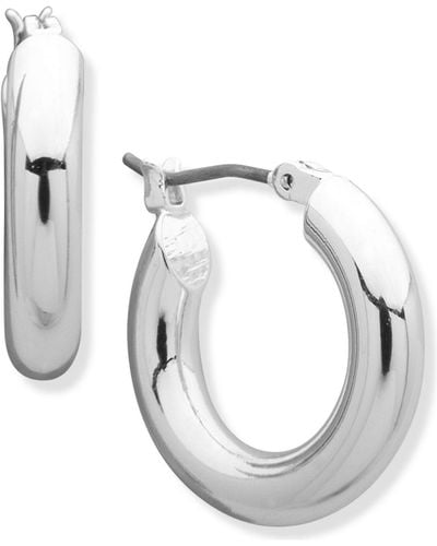 Ralph Lauren Lauren Small Hoop Earrings - Metallic