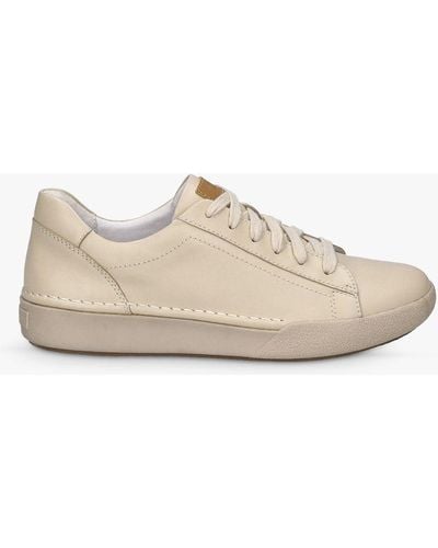 Josef Seibel Claire 01 Leather Trainers - White