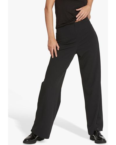 Sisters Point Glut Wide Leg Trousers - Black