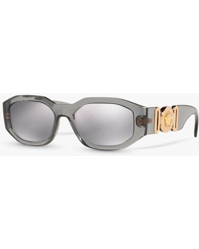 Versace Ve4361 Irregular Sunglasses - Metallic