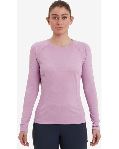 MONTANÉ Dart Long Sleeve T-shirt - Purple