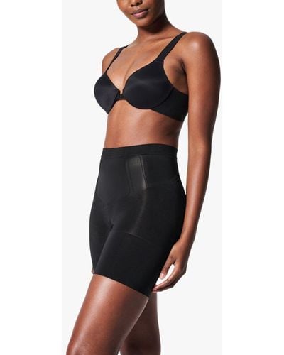 Spanx Oncore Firm Control Mid Thigh Shorts - Black