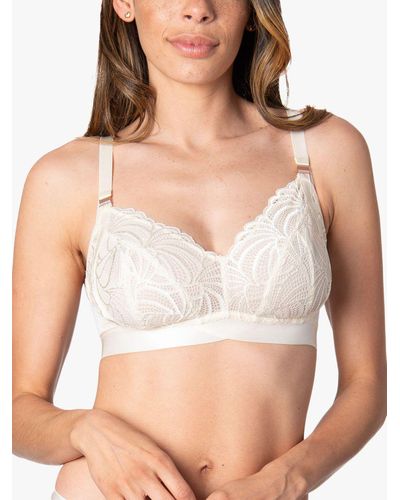 Hotmilk Maternity Lingerie Warrior Soft Cup Non-wired Nursing Bra - Natural