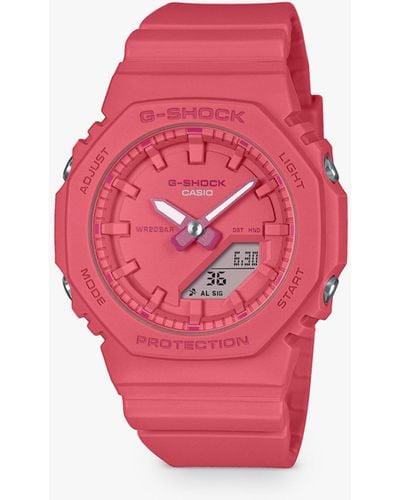 G-Shock G-shock Resin Strap Watch - Pink