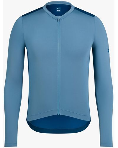 Rapha Pro Long Sleeve Cycling Top - Blue