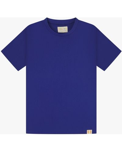 Uskees Organic Cotton Jersey T-shirt - Blue