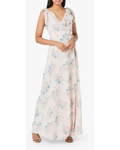 Maids To Measure Lily Floral Print Sleeveless Maxi Dress - Multicolour