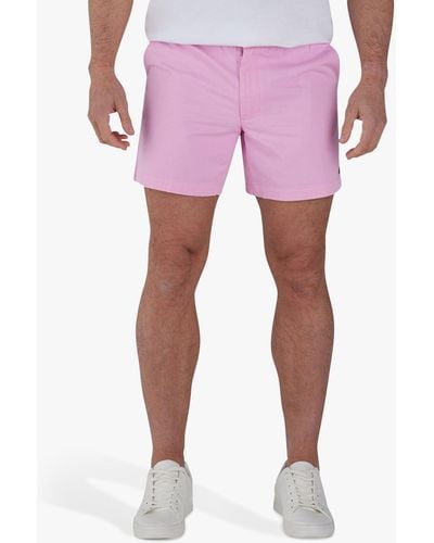 Raging Bull Stretch Chino Shorts - Pink