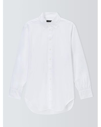 Rag & Bone Ellison Poplin Shirt - White