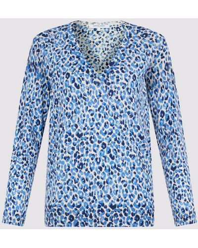 Gerard Darel Lauralie Linen Blend Jumper - Blue