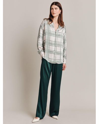 Ghost Amy Check Shirt - Green