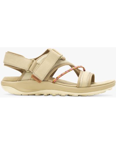 Merrell Terran 4 Leather Sandals - Natural