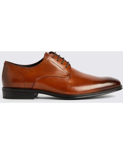 Moss Alberta Performance Derby Shoes - Brown