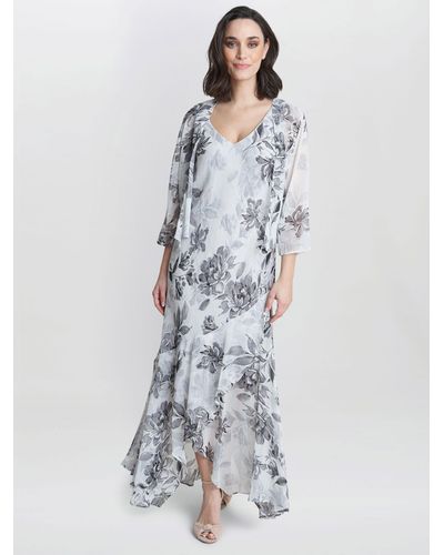 Gina bacconi stella maxi cheap dress