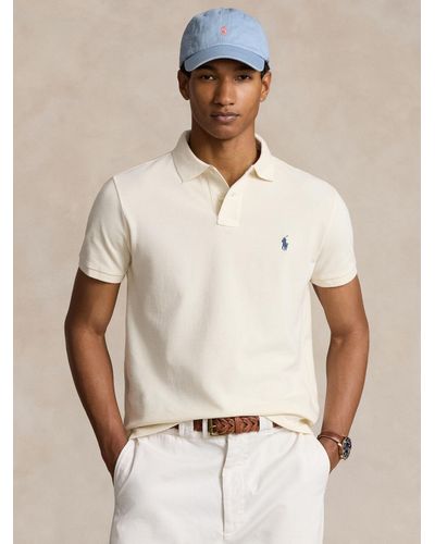 Ralph Lauren American Style Standard Polo Shirt - Natural
