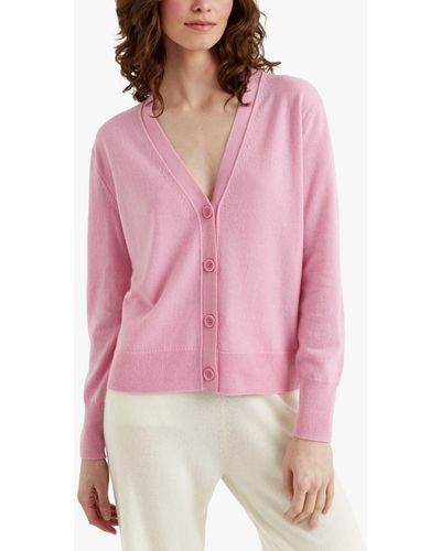Chinti & Parker Cashmere Cardigan - Pink