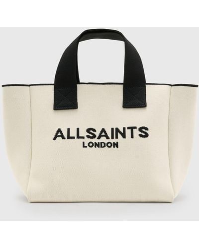 AllSaints Izzy Mini Tote Bag - Natural