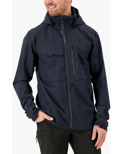 Didriksons Aston Water Repellent Utility Jacket - Blue