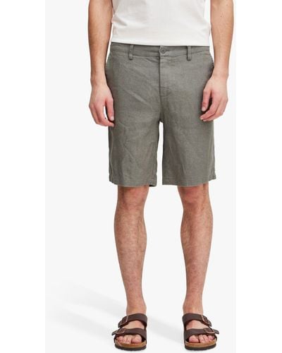 Casual Friday Pandrup Linen Shorts - Grey