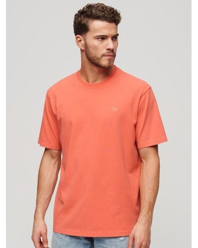 Superdry Vintage Mark T-shirt - Orange