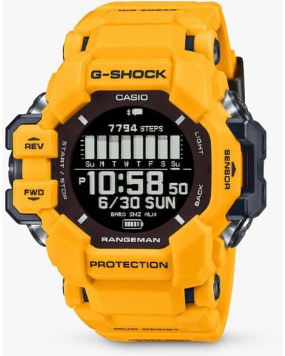 G-Shock G-shock Rangeman Solar Resin Strap Watch - Orange