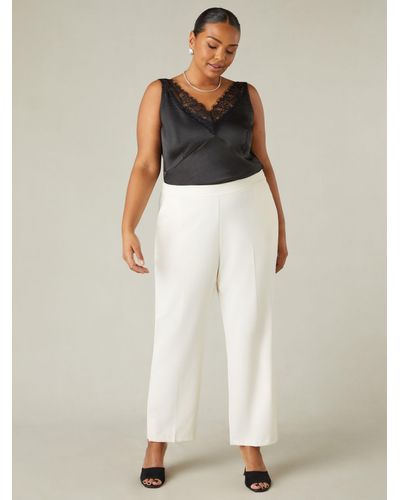 Live Unlimited Curve Straight Leg Trousers - White