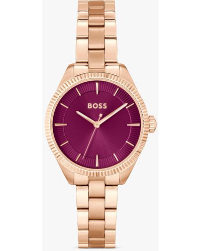 BOSS Sage Bracelet Strap Watch - Pink