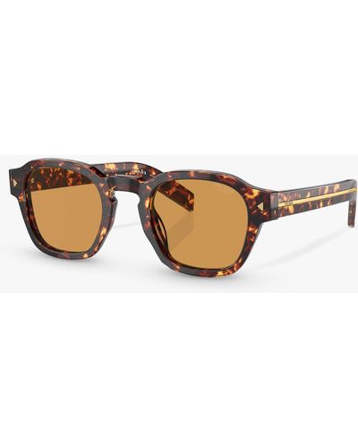Prada Pra16s Square Sunglasses - Multicolour