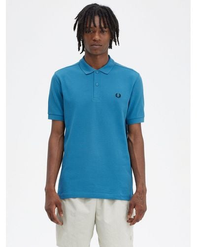 Fred Perry Twin Tipped Polo Shirt - Blue