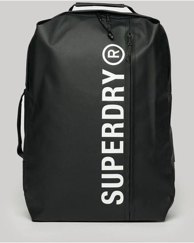 Superdry 25 Litre Tarp Backpack - Black
