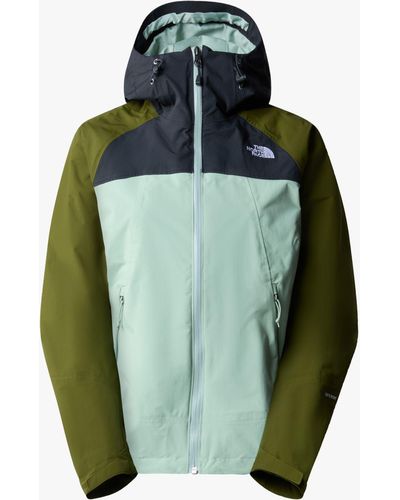 The North Face Stratos Hooded Jacket - Green