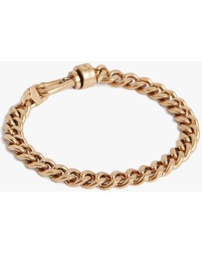 AllSaints Curb Chain Bracelet - Metallic