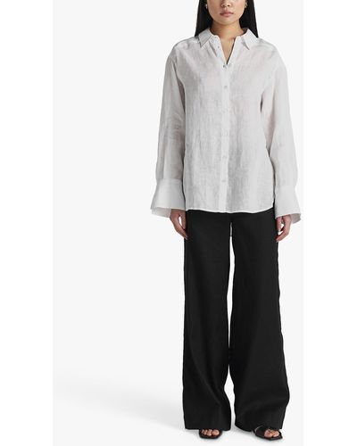 Twist & Tango Alexandria Linen Shirt - White