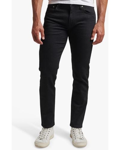 Superdry Organic Cotton Slim Jeans - Black