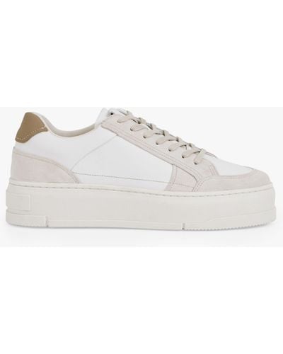 Vagabond Shoemakers Judy Leather Trainers - White