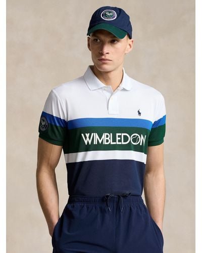 Ralph Lauren Polo Wimbledon Polo Top - Blue