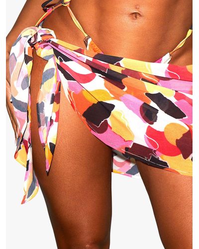 We Are We Wear Maria Self Tie Sarong - Pink