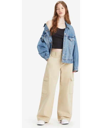 Levi's Baggy Cargo Trousers - Blue