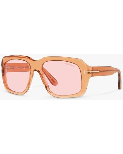 Tom Ford Ft0885 Bailey Square Sunglasses - Pink