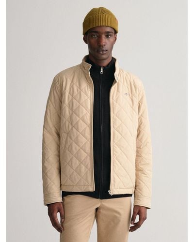 GANT Quilted Windcheater - Natural