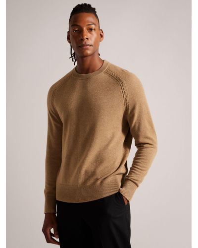 Mens hot sale tan jumper