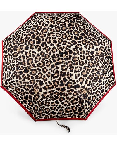 Fulton Minilite-2 Leopard Umbrella - Multicolour