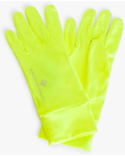 Ronhill Classic Running Gloves - Yellow