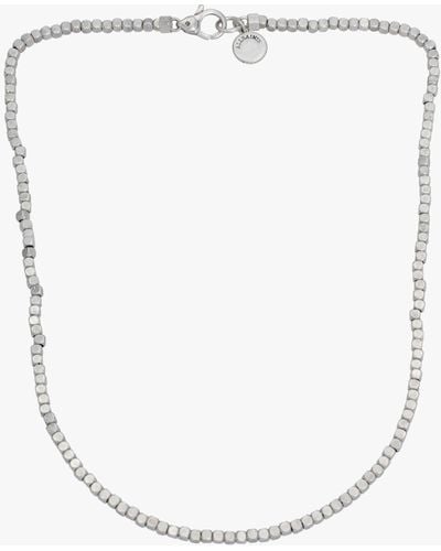 AllSaints Beaded Necklace - White