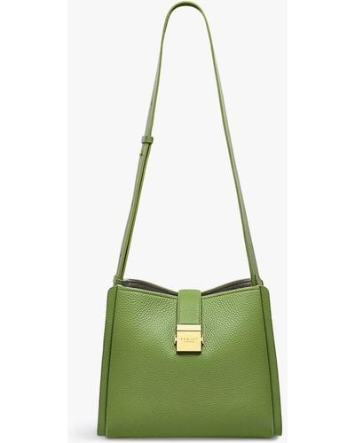 Radley Sloane Street Medium Ziptop Crossbody Bag - Green