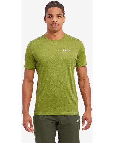 MONTANÉ Dart Recycled Short Sleeve Top - Green