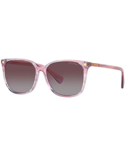 Ralph Lauren Ralph Ra5293 Polarised Square Sunglasses - Pink