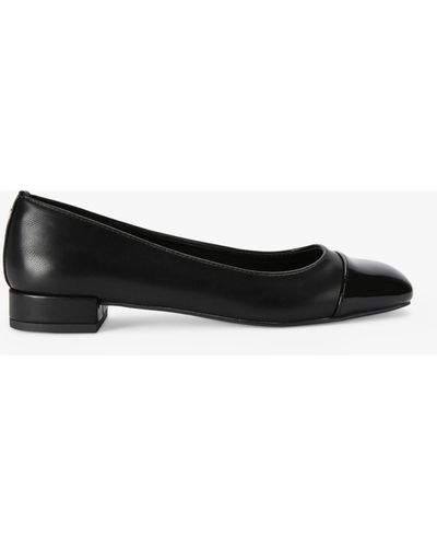 Carvela Kurt Geiger Riviera Ballet Court Shoes - Black